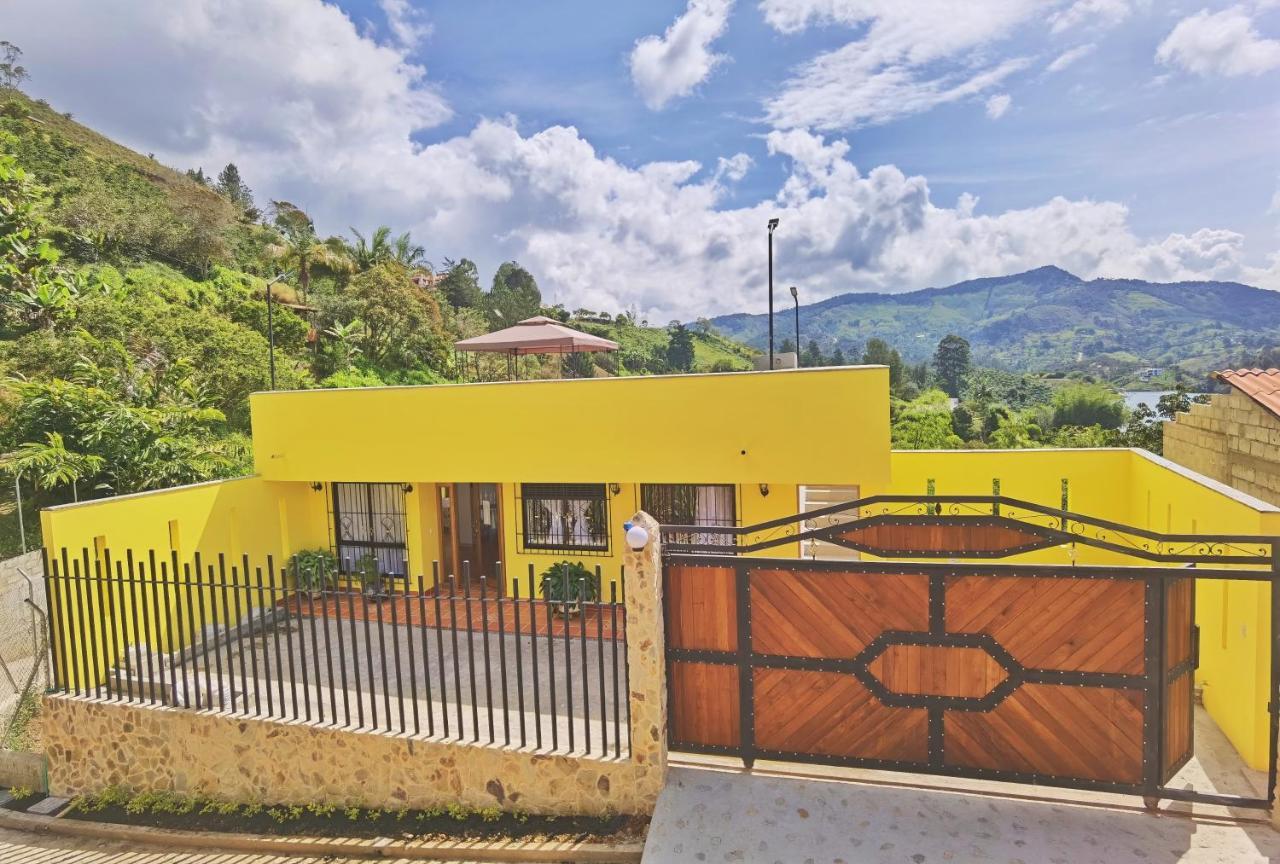 Hermosa Casa De Campo En Guatapé Buitenkant foto